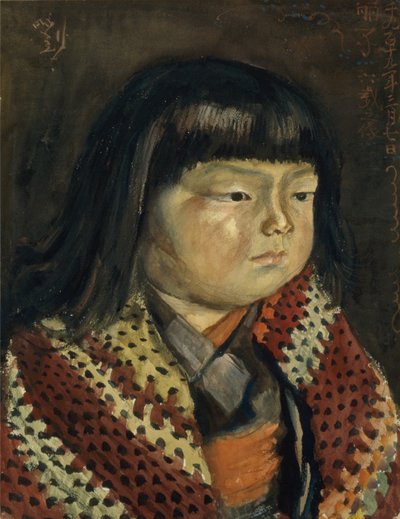 Reiko, Six Years Old by Kishida Ryusei